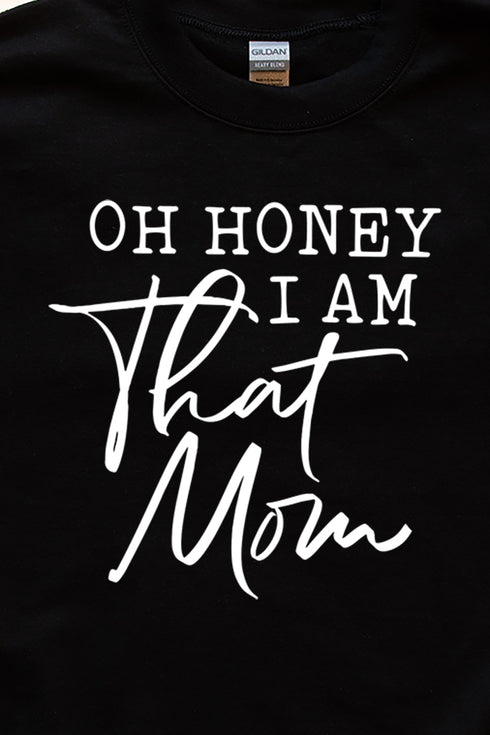 White Honey I'm That Mom Unisex NuBlend Crew Sweatshirt