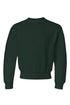 Youth Speckle 3 Letter Monogram Crew Sweatshirt
