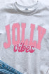 Jolly Vibes Pink Unisex NuBlend Crew Sweatshirt