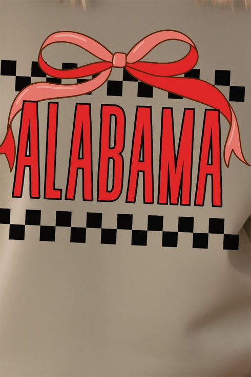 Bow Alabama Check Unisex NuBlend Crew Sweatshirt