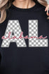 Alabama Checkered Unisex NuBlend Crew Sweatshirt