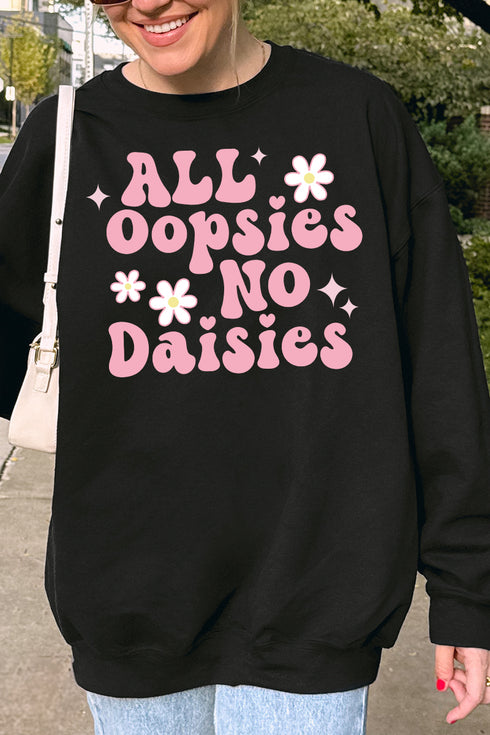 All Oopsies No Daisies Unisex NuBlend Crew Sweatshirt