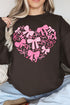 All The Bows Valentine Heart Unisex NuBlend Crew Sweatshirt