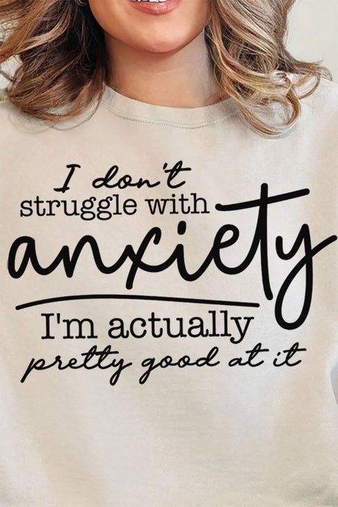 Anxiety Pro Unisex NuBlend Crew Sweatshirt