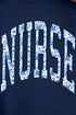 Arched Chinoiserie Nurse Unisex NuBlend Crew Sweatshirt