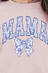Arched Mama Blue Chinoiserie Unisex NuBlend Crew Sweatshirt