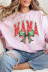 Arched Red And Green Mama Unisex NuBlend Crew Sweatshirt