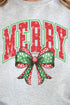 Arched Red and Green Merry Unisex NuBlend Crew Sweatshirt