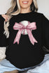 Baseball Bow Unisex NuBlend Crew Sweatshirt