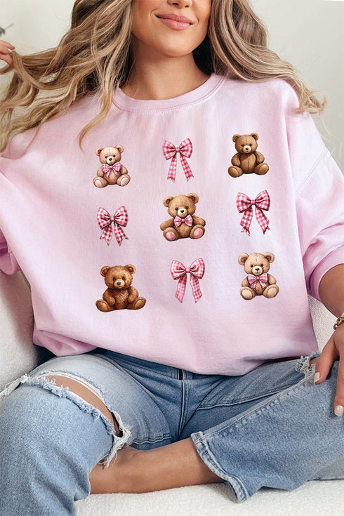 Bears And Bows Unisex NuBlend Crew Sweatshirt