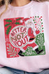Better Not Pout Boho Doodle Unisex NuBlend Crew Sweatshirt