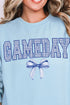 Blue Gingham Gameday Unisex NuBlend Crew Sweatshirt