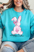 Blush Bunny Happy Easter Unisex NuBlend Crew Sweatshirt