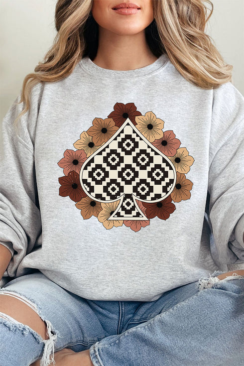 Boho Ace Unisex NuBlend Crew Sweatshirt