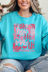Boho Cross How He Loves Us Unisex NuBlend Crew Sweatshirt