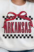 Bow Arkansas Check Unisex NuBlend Crew Sweatshirt