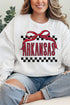 Bow Arkansas Check Unisex NuBlend Crew Sweatshirt