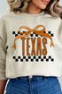 Bow Texas Check Unisex NuBlend Crew Sweatshirt