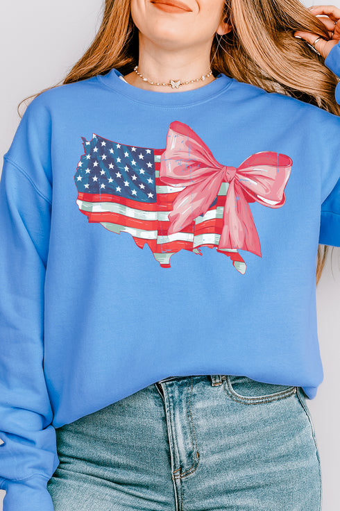 Bow-Tied America Unisex NuBlend Crew Sweatshirt