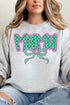 Bright Checkered Mama Unisex NuBlend Crew Sweatshirt