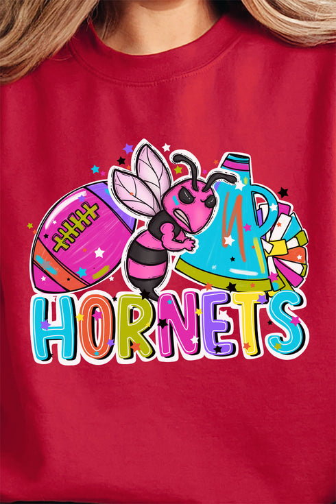 Bright Hornets Colorful Unisex NuBlend Crew Sweatshirt