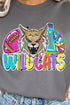 Bright Wildcats Colorful Unisex NuBlend Crew Sweatshirt