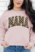 Olive Checkered Mama Unisex NuBlend Crew Sweatshirt