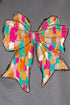 Brushed Colorful Coquette Bow Unisex NuBlend Crew Sweatshirt