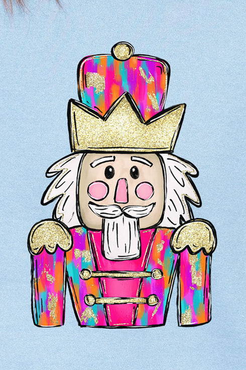 Brushed Colorful Nutcracker NuBlend Crew Sweatshirt