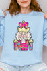Brushed Colorful Nutcracker NuBlend Crew Sweatshirt
