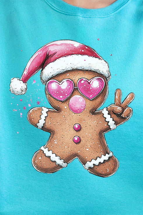 Bubblegum Gingerbread Unisex NuBlend Crew Sweatshirt