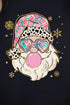 Bubble Preppy Blossom Santa Unisex NuBlend Crew Sweatshirt