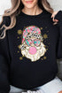 Bubble Preppy Blossom Santa Unisex NuBlend Crew Sweatshirt