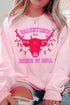 Bunch Of Bull Valentines Unisex NuBlend Crew Sweatshirt