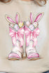 Bunny Bow Boots Unisex NuBlend Crew Sweatshirt