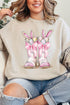 Bunny Bow Boots Unisex NuBlend Crew Sweatshirt