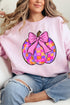 Checkered Charm Pumpkin Unisex NuBlend Crew Sweatshirt