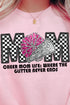 Checkered Cheer Mom Life Unisex NuBlend Crew Sweatshirt