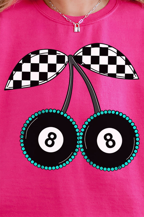 Checkered Cherries Unisex NuBlend Crew Sweatshirt