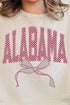 Checkered Coquette Alabama Unisex NuBlend Crew Sweatshirt