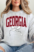 Checkered Coquette Georgia Unisex NuBlend Crew Sweatshirt