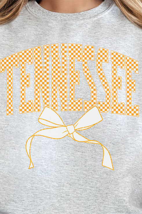 Checkered Coquette Tennessee Unisex NuBlend Crew Sweatshirt