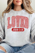 Checkered Love Unisex NuBlend Crew Sweatshirt
