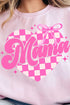 Checkered Love Mama Unisex NuBlend Crew Sweatshirt