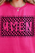 Checkered Trust In The Lord Unisex NuBlend Crew Sweatshirt