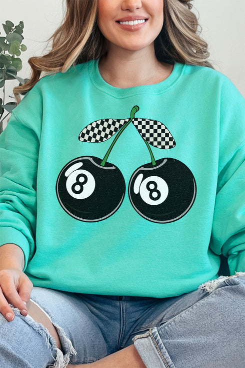 Cherry 8 Ball Unisex NuBlend Crew Sweatshirt