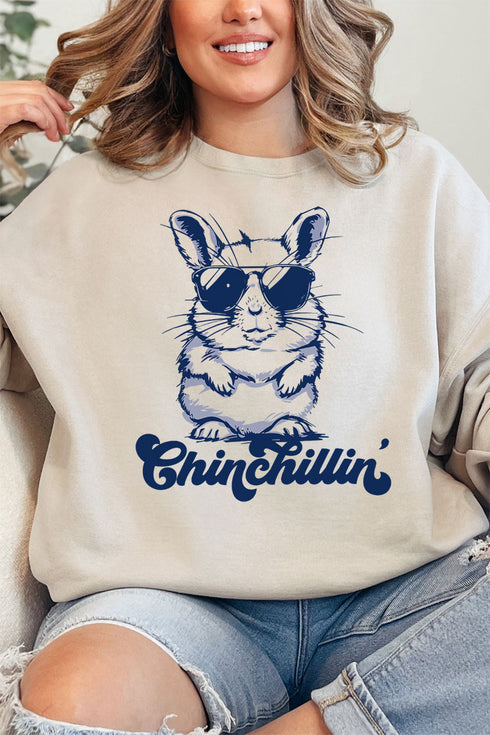 Chinchillin' Unisex NuBlend Crew Sweatshirt