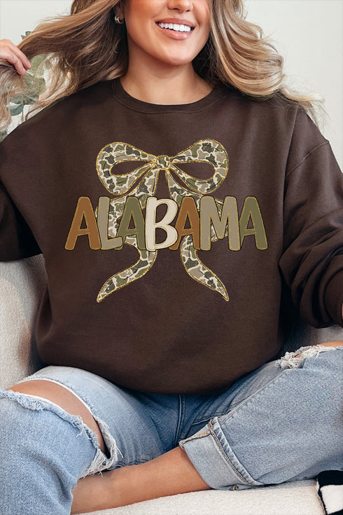 Sweet Home Camo Alabama Unisex NuBlend Crew Sweatshirt