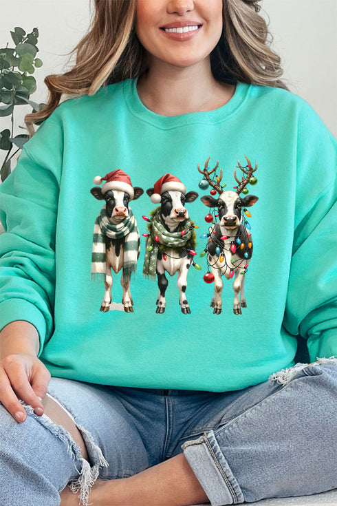Christmas Moosical Unisex NuBlend Crew Sweatshirt