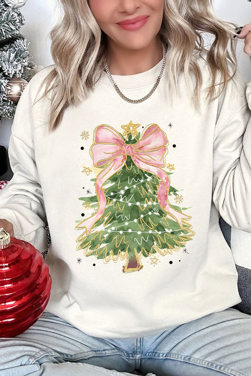 Christmas Twinkle Tree Unisex NuBlend Crew Sweatshirt